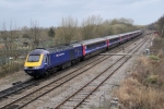 43133 and 43009 at Oxford (29/3/08)