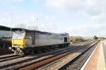 60054 and 150221 at Westbury (27/3/08)
