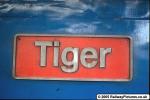 Tiger Nameplate 50028