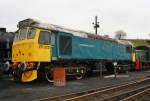 Class 25 at The Churnet Valley Railway