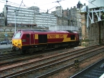 67002 awaits night sleeper to Inverness
