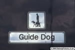 Nameplate of Guide Dog