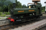 0-6-0T @ Buckfastleigh - 2012