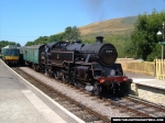 Standard Tank rolling through Corfe Castle