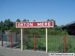 Orton Mere Station Sign