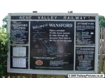 Wansford Station Welcome Sign